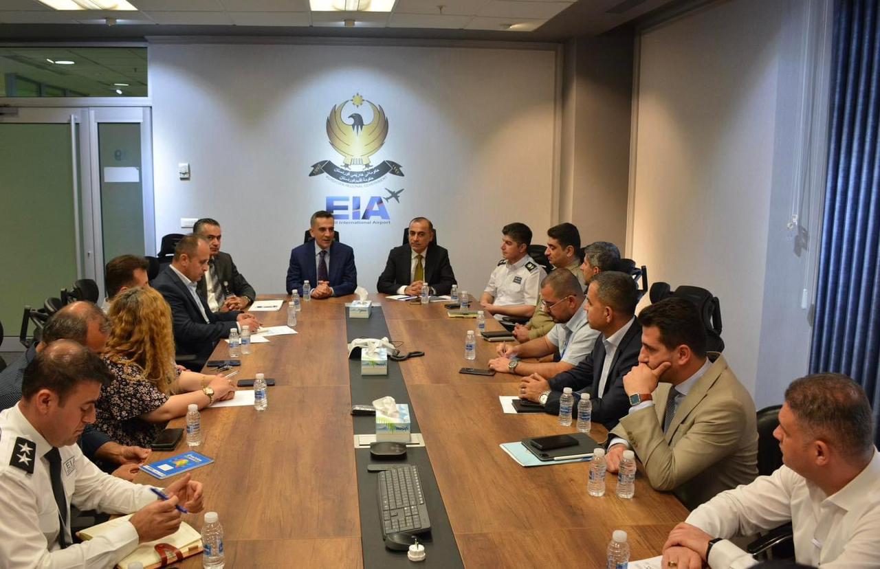 The Management and Reception of Pilgrims of 2024 was held through Erbil International Airport.